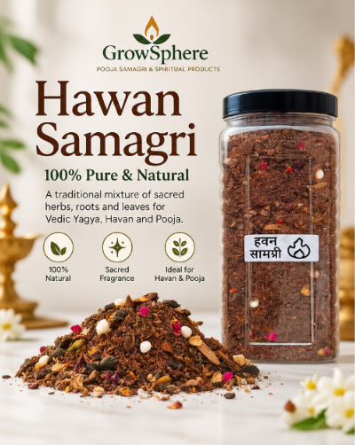 Hawan Samagri – 500g | Traditional Vedic Havan & Pooja Samagri