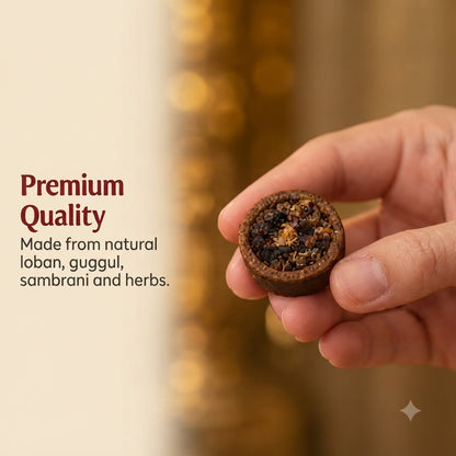 Havan Loban Guggul Dhoop Cups 1+1 Combo | 24 Premium Dhoop Cups | Pooja & Samigri